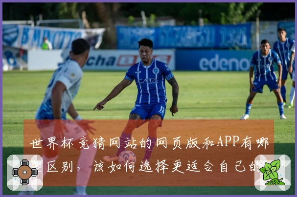 世界杯竞猜网站的网页版和APP有哪些区别，该如何选择更适合自己的投注平台？